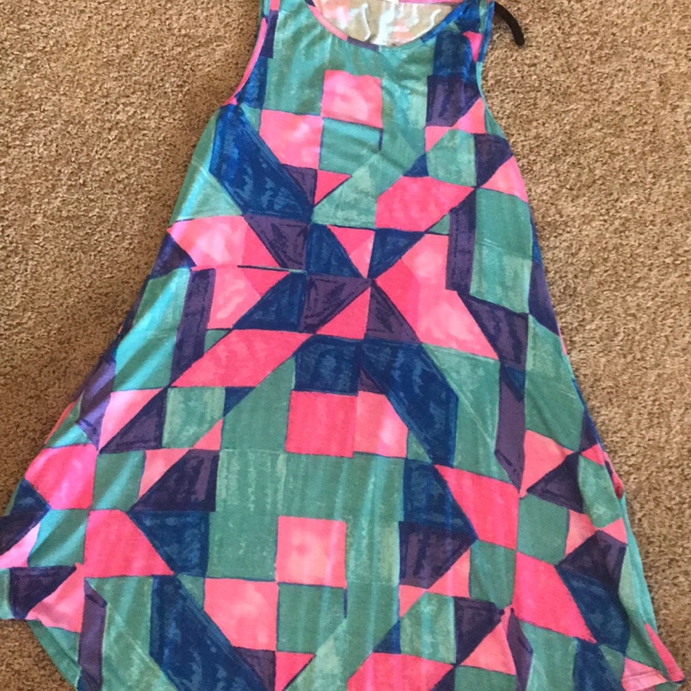 Sleeveless tank dress